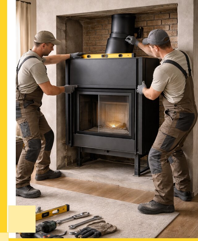 Установка каминных топок в Дедовске под ключ от 19791 р. | ЭриданДдв