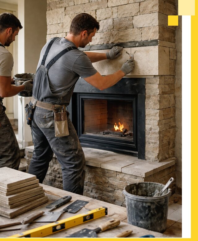 Проектирование и установка открытых каминов в Дедовске