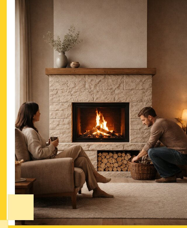 Камины для дома в Дедовске под ключ от 164925 р. | ЭриданДдв