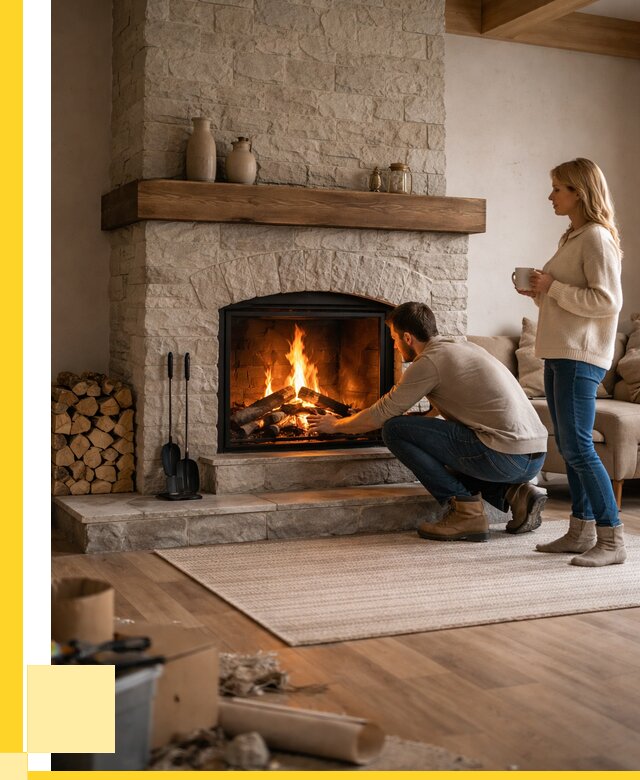 Камины для загородного дома в Дедовске от 384825 р., ЭриданДдв