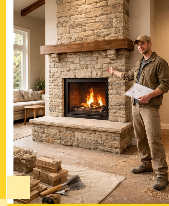 Камины под ключ в Дедовске от 197910 р. | ЭриданДдв — установка