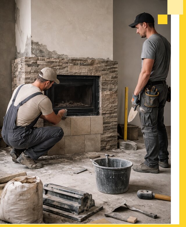 Камины под ключ в Дедовске: проект, изготовление и монтаж