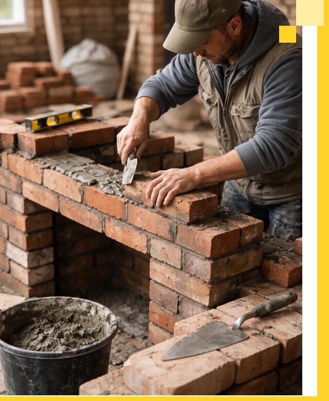 Кладка каминов под ключ в Дедовске профессиональная отделка и монтаж