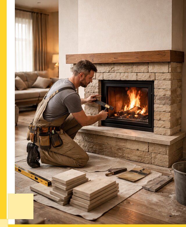 Строительство каминов в Дедовске от 164925 р., ЭриданДдв - под ключ