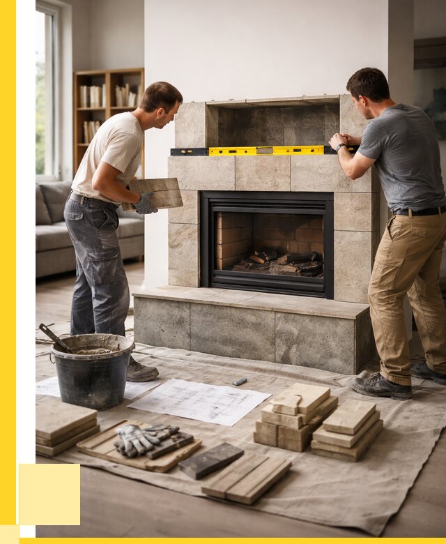 Монтаж каминов и установка в Дедовске от 49478 р. | ЭриданДдв