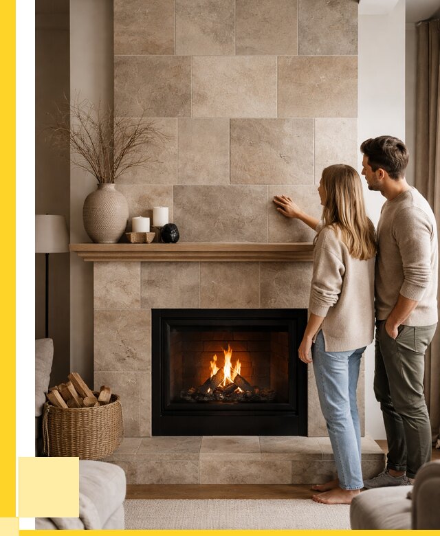 Облицовка каминов керамогранитом в Дедовске от 4948 р. | ЭриданДдв