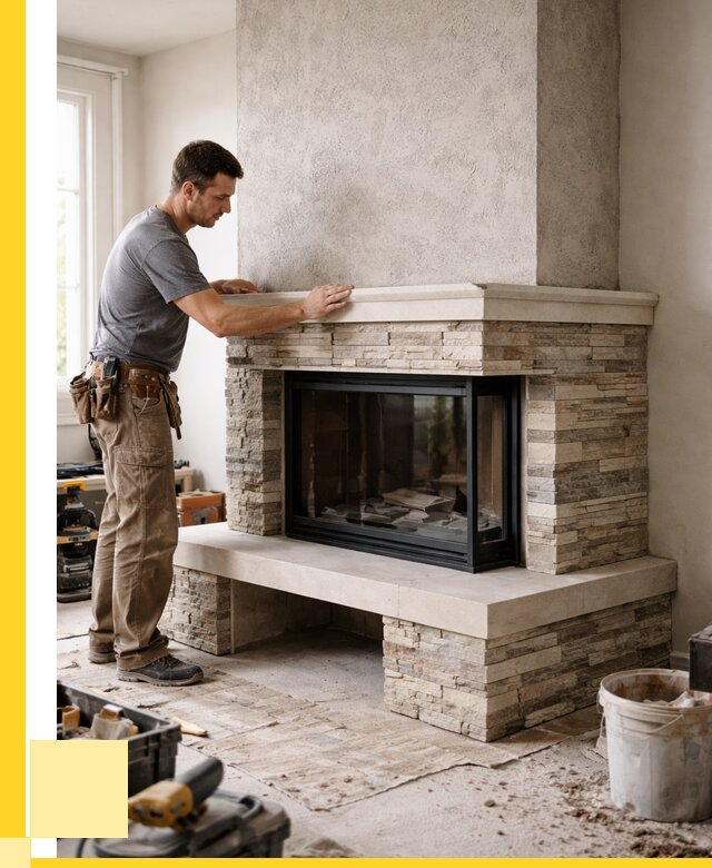 Изготовление каминов под ключ в Дедовске от 164925 р. | ЭриданДдв