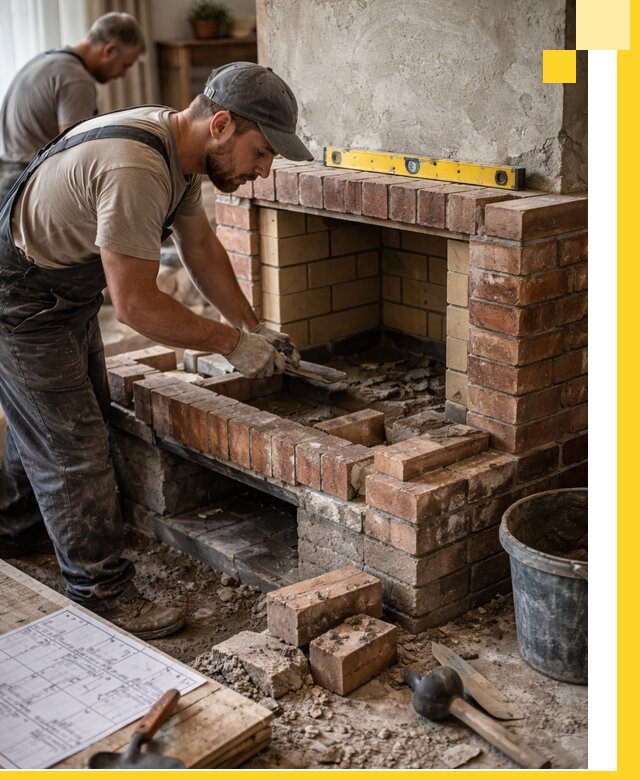 Изготовление и установка каминопечей под ключ в Дедовске