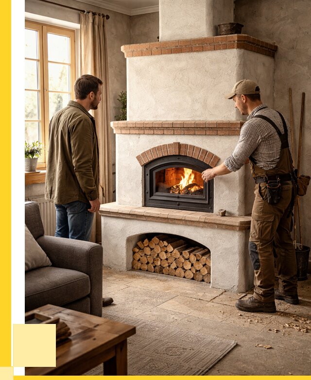 Печи камины в Дедовске: кирпичные, изразцовые от 65970 р. | ЭриданДдв