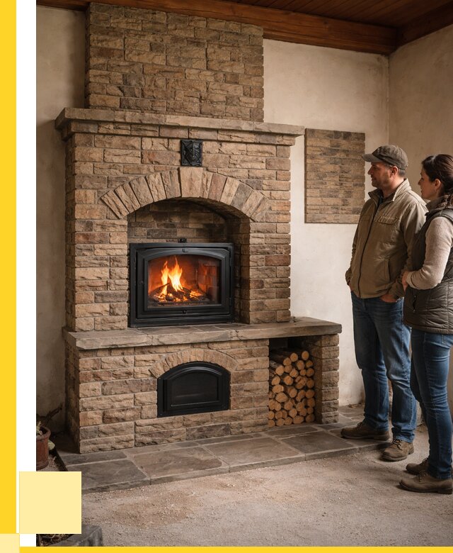 Кирпичная печь под ключ в Дедовске от 164925 р. | ЭриданДдв