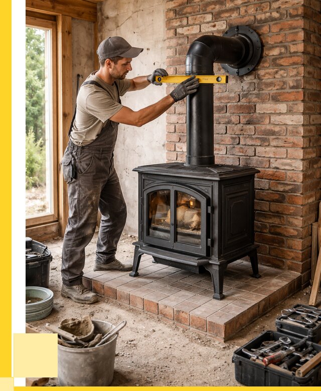 Монтаж печей установка банной печи в Дедовске от 16493 р. | ЭриданДдв