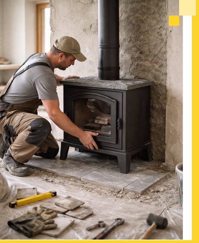 Профессиональный монтаж печей и каминов в Дедовске под ключ