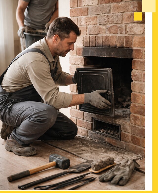 Ремонт печей в Дедовске с гарантией качества и безопасности