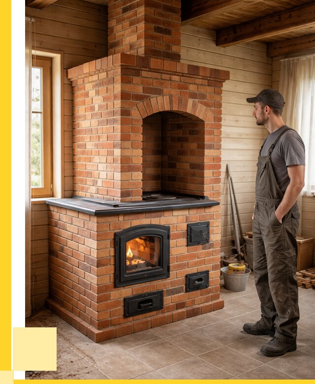 Кирпичные печи в Дедовске: купить от 164925 р. | ЭриданДдв