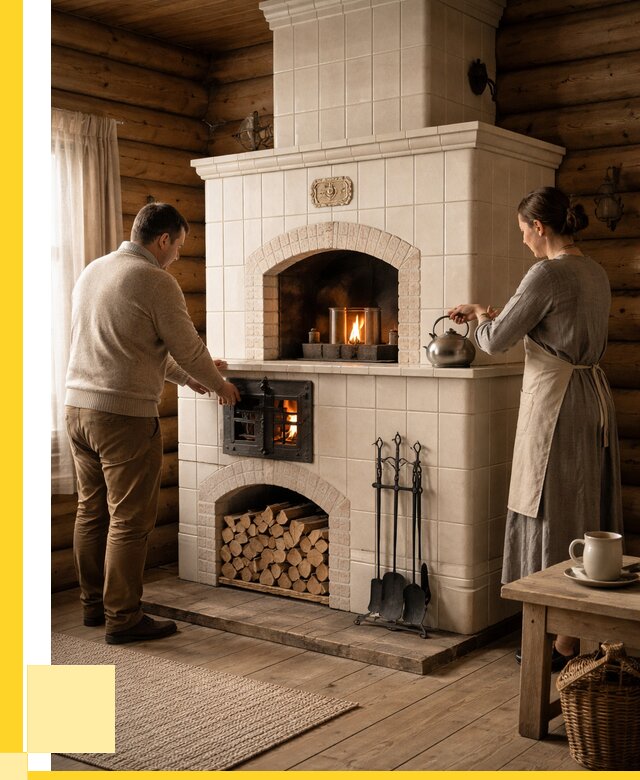 Русские печи в Дедовске: установка от 164925 р. ЭриданДдв