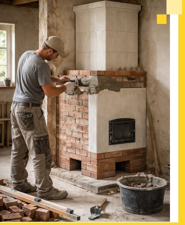 Изготовление и установка печей-голландок под ключ в Дедовске