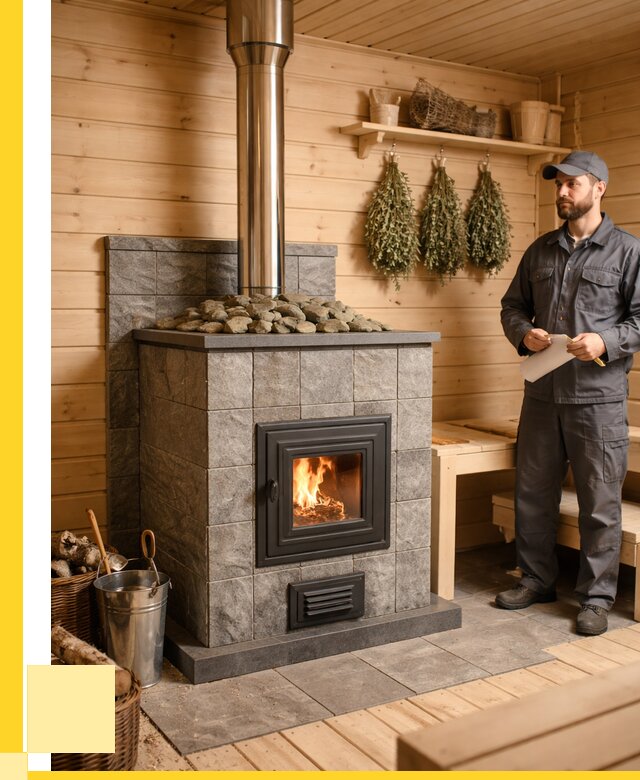 Печи для бани под ключ в Дедовске от 131940 р. | ЭриданДдв