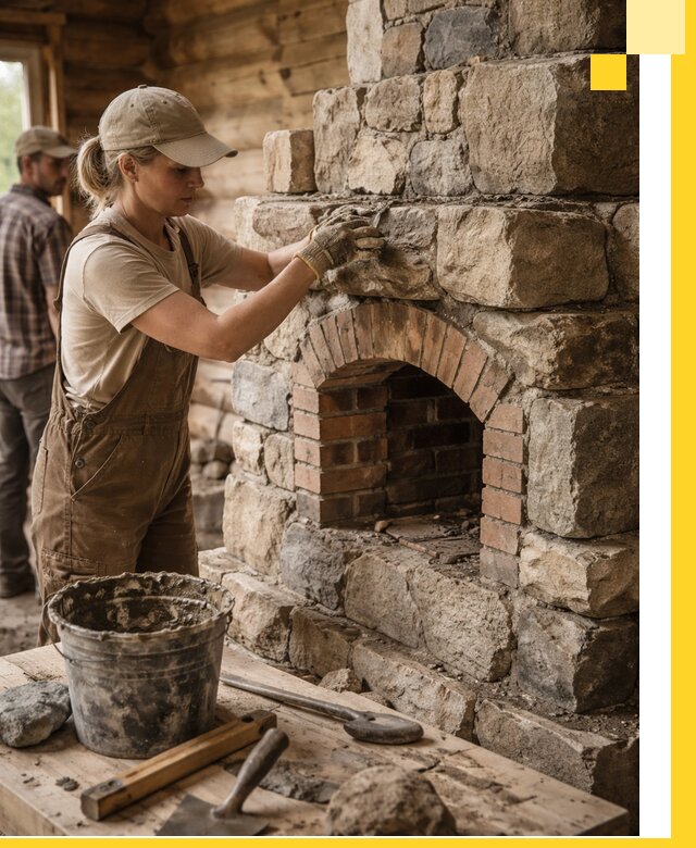 Каменные печи на заказ и монтаж в Дедовске, долговечные решения