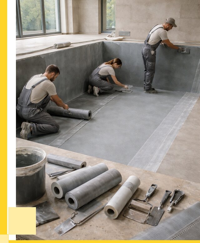 Гидроизоляция бассейнов в Дедовске от 2199 р., ЭриданДдв