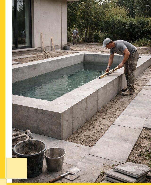 Строительство бетонного бассейна в Дедовске от 1319400 р. | ЭриданДдв