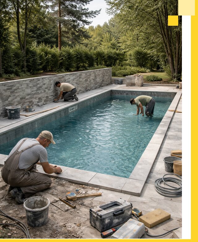 Проектирование и строительство частных бассейнов в Дедовске