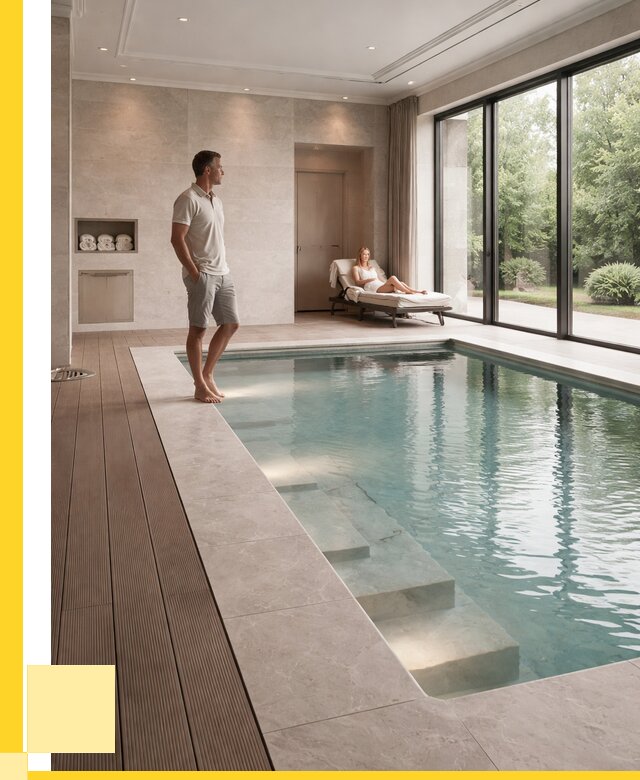 Бассейны в коттедже под ключ в Дедовске от 1319400 р. | ЭриданДдв