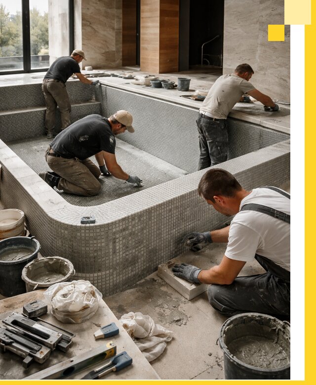 Строительство и установка СПА бассейнов под ключ в Дедовске