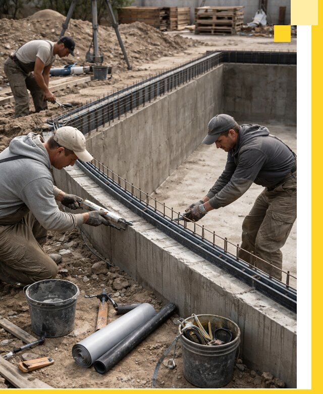 Качественный монтаж чаши бассейна в Дедовске под ключ с гарантией