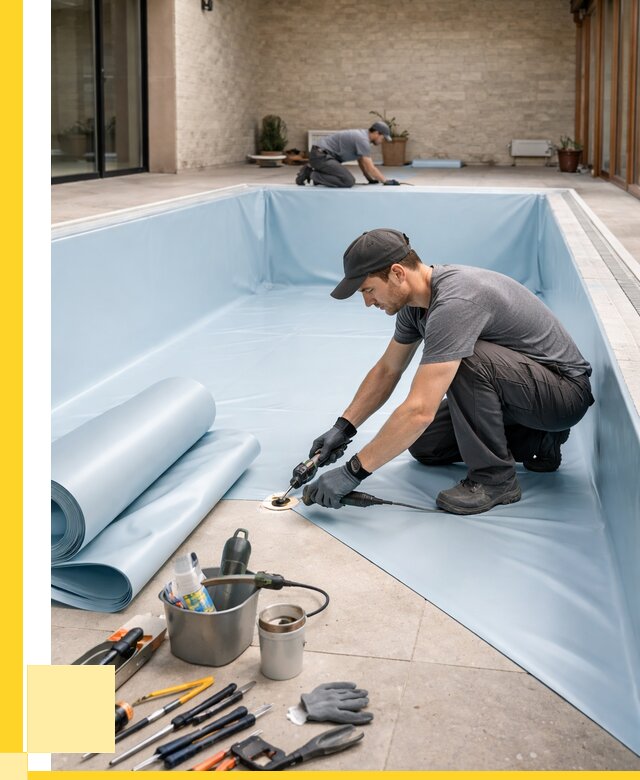 Пленка ПВХ для бассейнов в Дедовске от 2749 р. | ЭриданДдв