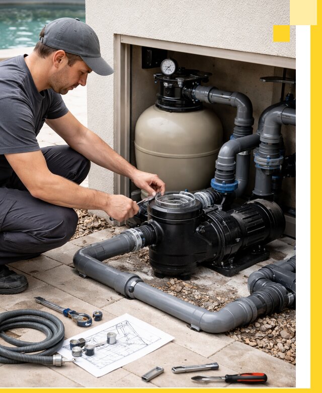 Поставка, монтаж и сервис насосов для бассейнов в Дедовске