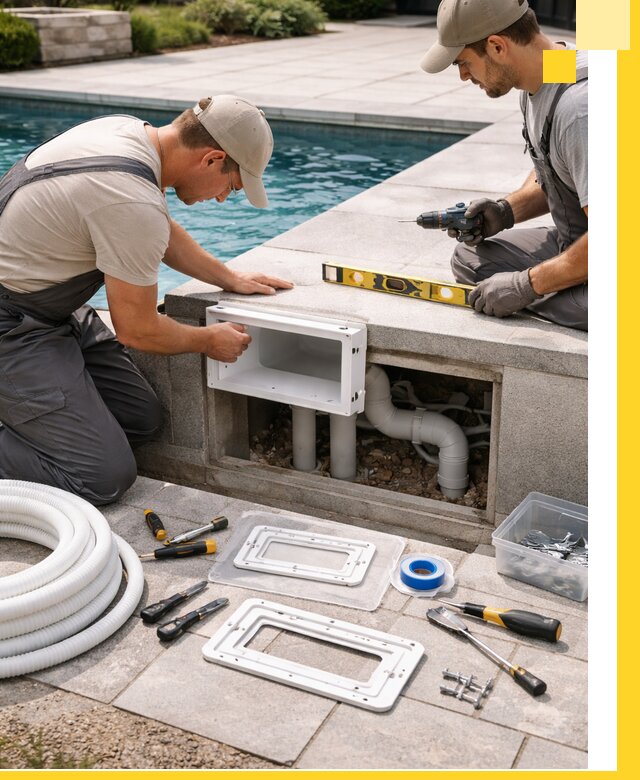 Поставка и установка скиммеров для бассейнов в Дедовске