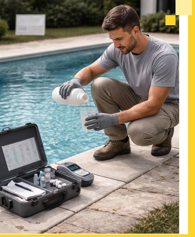 Профессиональная дезинфекция воды в бассейне в Дедовске