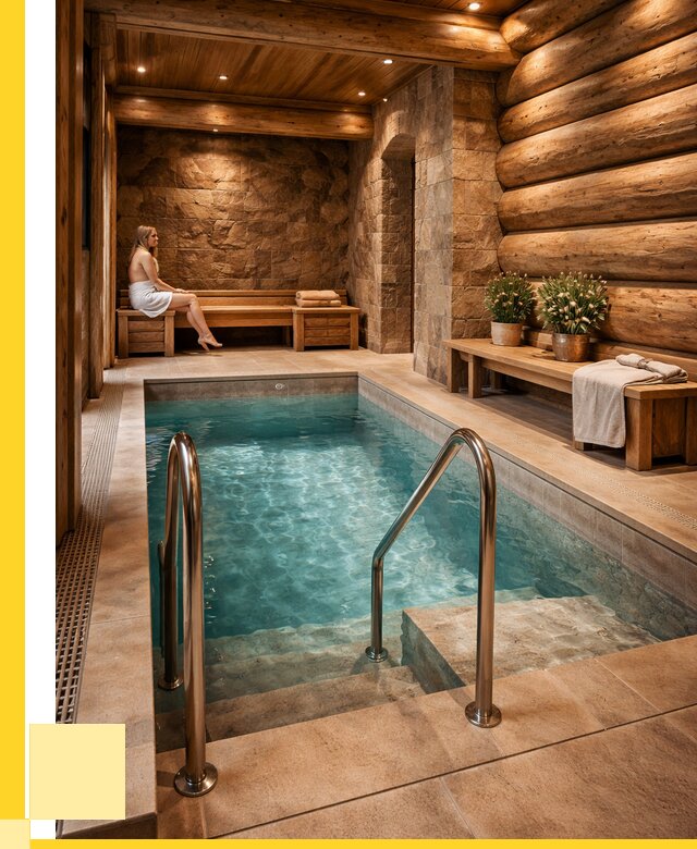 Аренда бани с бассейном в Дедовске от 1649250 р. | ЭриданДдв