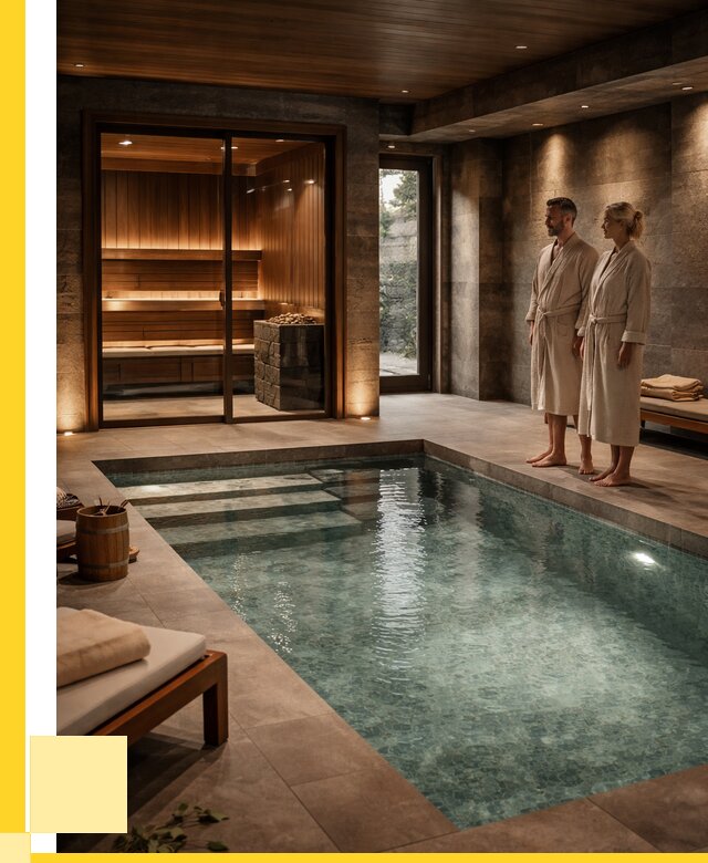 Сауна с большим бассейном в Дедовске от 1319400 р. ЭриданДдв