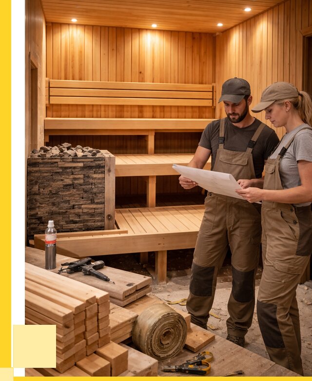 Строительство саун в Дедовске под ключ от 274875 р., ЭриданДдв