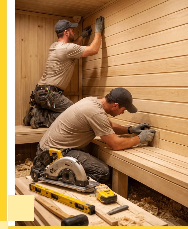 Обшивка саун вагонкой в Дедовске от 2749 р. | ЭриданДдв