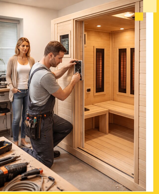 Инфракрасные сауны под ключ в Дедовске продажа и установка