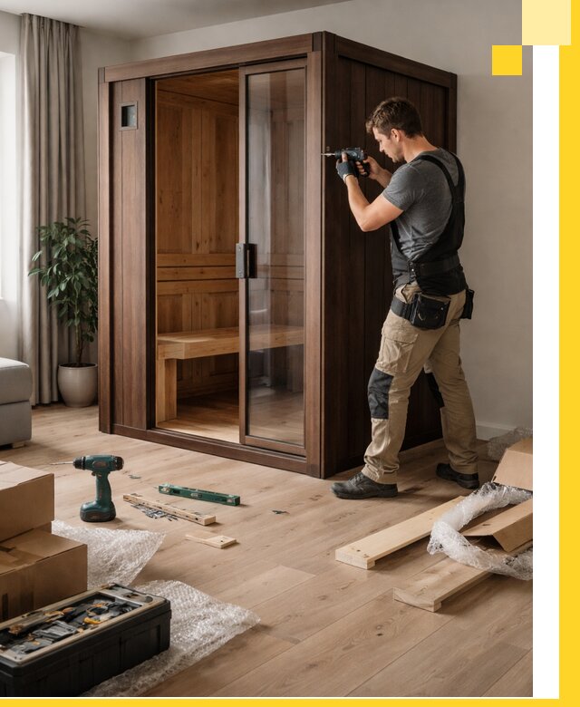 Установка и производство мини саун под ключ в Дедовске