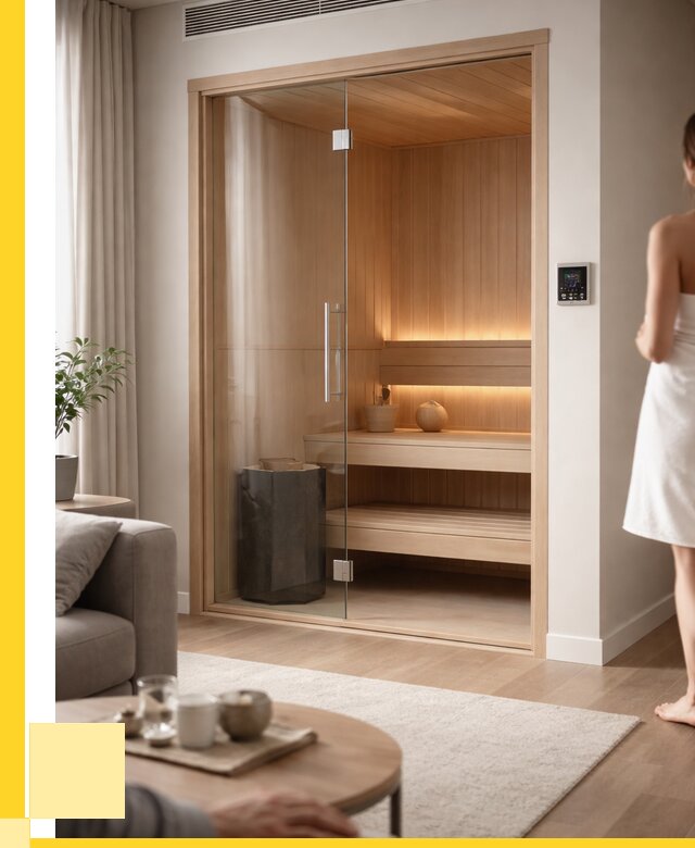 Сауна в квартире под ключ в Дедовске от 131940 р. ЭриданДдв