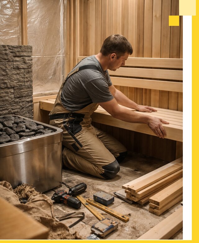 Сауны для дома под ключ с проектированием и монтажом в Дедовске