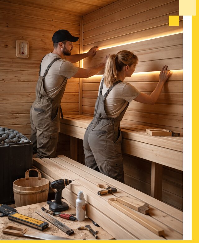 Дизайн саун и бань под ключ с индивидуальным проектом в Дедовске