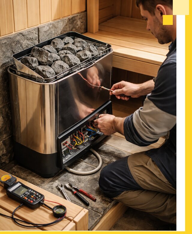 Продажа и установка электрокаменок для саун в Дедовске