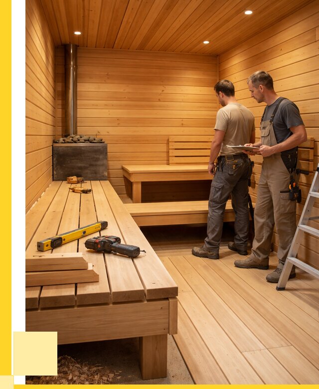 Отделка бань и саун в Дедовске по цене от 4948 р. | ЭриданДдв