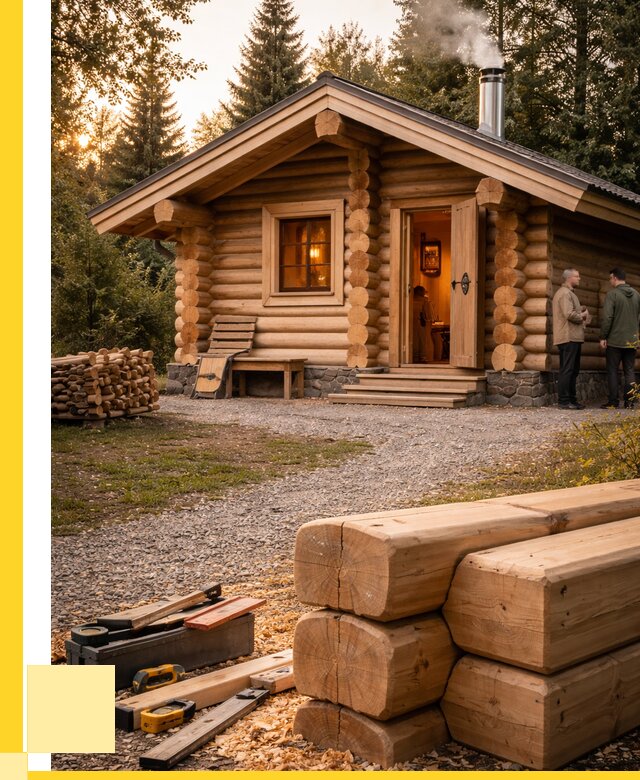 Строительство бань и комплексов в Дедовске от 494775 р.| ЭриданДдв