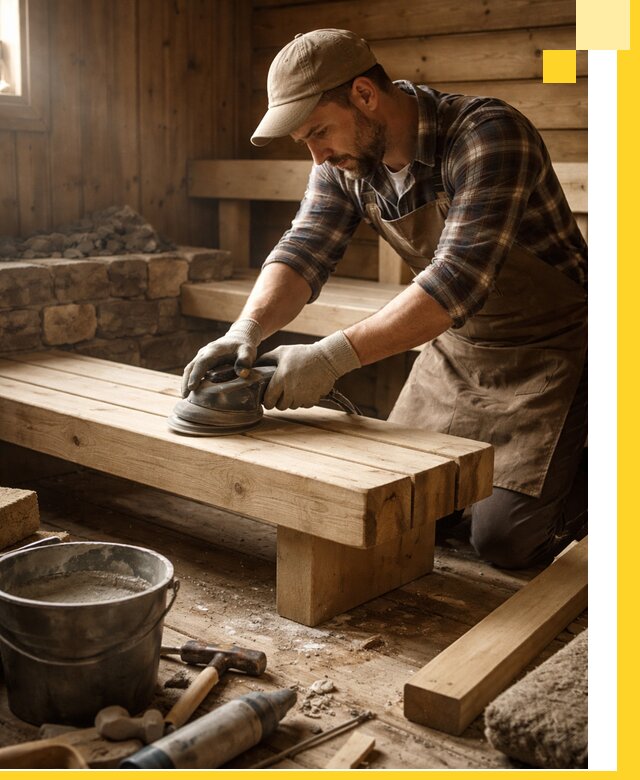 Ремонт бань под ключ в Дедовске с гарантией качества и сроков