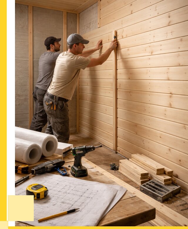 Обшивка бани вагонкой в Дедовске от 1319 р., ЭриданДдв