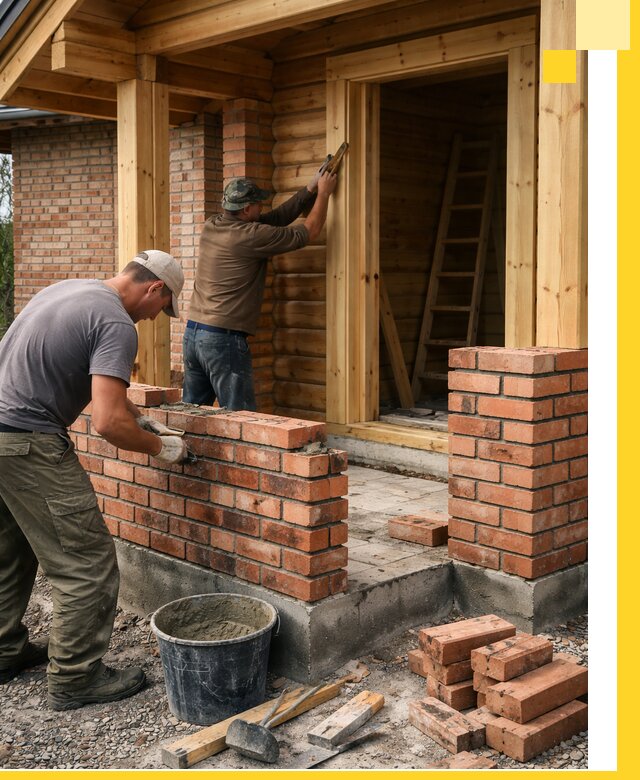 Строительство кирпичных бань под ключ в Дедовске с гарантией качества