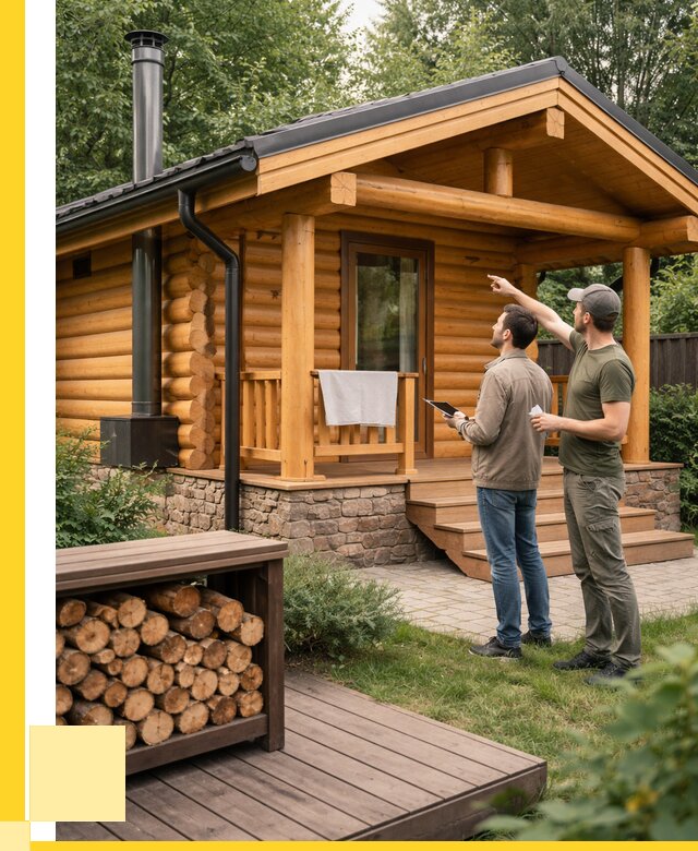 Бани для дачи под ключ в Дедовске от 274875 р. | ЭриданДдв