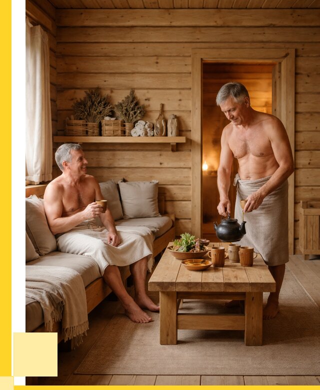 Бани с комнатой отдыха под ключ в Дедовске от 494775 р. | ЭриданДдв