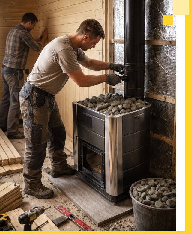 Проектирование и строительство парилок для бани в Дедовске под ключ